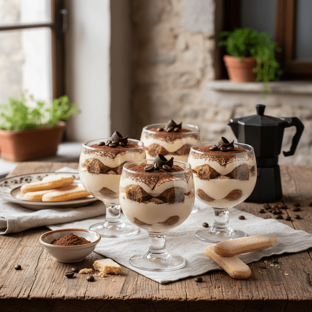 Tiramisù in Bicchiere